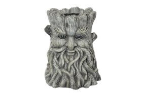 Lauko vazonas 4Living BURTININKAS, pilkos sp., 29 x 28 x 36,5 cm.