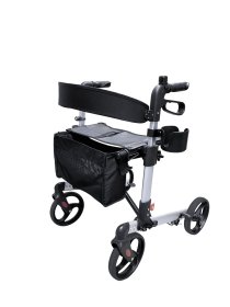 Lauko vaikštynė RIDDER Comfort, 4 ratai, sulankstomas, stabdžiai, sėdynė, nugaros diržas, atšvaitai, reguliuojamo aukščio rankenos, A1311100