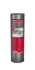 Paklotas SELIT Basic 1,6, storis 1,6 mm, 1000x20000 mm (20 m2/rul.), XPS polistirenas, išlygina nelygumus iki 0,5mm, tinka šild. grindims, 70703