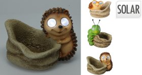 Sodo dekoracija Sodo gyvūnai, šviečiančiomis akimis, įvairių sp., 4 skirtingų dizainų