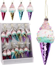 Eglutės žaisliukas Ledai, 4 skirtingos sp., 13 x 5 x 5 cm