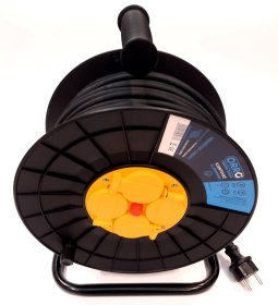 Ilgiklis ritė ORRO, 4 lizd., 25m, su įž., 3x1.5, minkštas laidas, A540120023, YL-6014-2-25