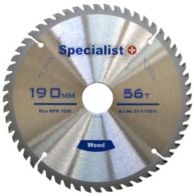 Medienos pjovimo diskas SPECIALIST+, 150 x 20/16 mm, 30 dantų