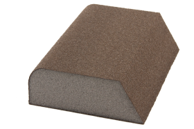 Figūrinė šlifavimo kempinė FLEXIFOAM, P60, 98 x 69 x 26 mm