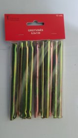 Greitvinės, 8,0x130, metaliniais vamzdeliais, 10 vnt.