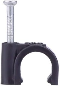 Laikiklis kabeliui BALTPLAST 22-26/10J, baltos spalvos, apvalus, 10 vnt.