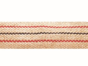 Austinis diržas POSAMO VAUKA, 65mm, pintas džiutas, 35 m