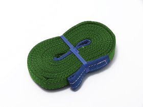 Keliamoji juosta POSAMO VAUKA, WLL 2.000kg, apimtis 200cm, PES, žal. spalvos, EN 1492-1