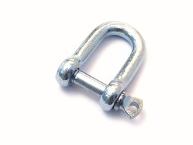 Apkaba POSAMO VAUKA, 10mm, D formos, plienas, galvanizuotas cinku