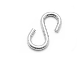 Avarinis kablys POSAMO VAUKA, S formos, 40/4,0mm, nerūdijantis plienas AISI 304