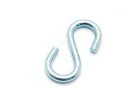 Avarinis kablys POSAMO VAUKA, S formos, 60/6,0mm, plienas, galvanizuotas cinku