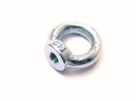 Ąsinė veržlė POSAMO VAUKA, M6 pagal DIN 582, plienas, galvanizuotas cinku