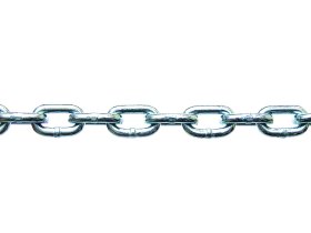 Suvirinta grandinė POSAMO VAUKA, A6/6,0mm, plienas, galvanizuota cinku, 30 m