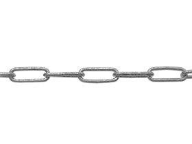 Suvirinta grandinė POSAMO VAUKA, C3/3,0mm, cinkuotas plienas, 60 m
