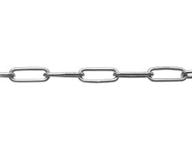 Suvirinta grandinė POSAMO VAUKA, C4/4,0mm, plienas, galvanizuotas cinku, 30 m