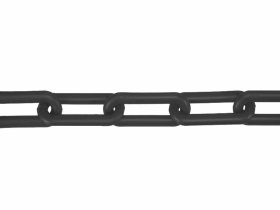 Plastikinė grandinė POSAMO VAUKA, 6mm, juodos spalvos