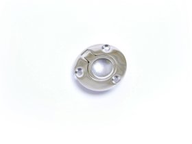 Įleidžiamoji rankenėlė POSAMO VAUKA, apvali, 50mm, nerūdijantis plienas AISI 316