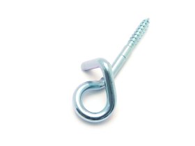 Įsukamasis kablys POSAMO VAUKA, su medsraigčio sriegiu, 12 × 160, plienas, galvanizuotas cinku