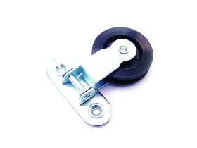 Lyno skriemulys su lankstu POSAMO VAUKA, ne storesniam kaip 8mm lynui, plienas, galvanizuotas cinku