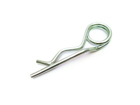 Dvigubas spyruoklinis kaištis POSAMO VAUKA, 3mm, galvanizuotas plienas, Zn