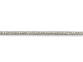 Lynas POSAMO VAUKA, 4,0 × 6mm, padengtas polivinilchloridu, plieninis, galvanizuotas cinku, 50 m