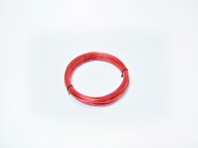 Aliuminio viela POSAMO VAUKA, 2,0mm × 100g (ca. 12m), raudonos spalvos