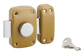 Pridedamoji spyna THIRARD Serruprix, nuo įsilaužimo, 23 x 45 mm, 3 raktai, 909401/259401