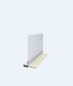 Angokraščių profilis su tinkleliu EJOT GAP15/01SF, matmenys 15 x 2400 mm, 8803040012