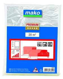 Uždanga polietileninė HDPE 0,050 Extra Stark, 4 m*2.5 m