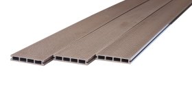 Medienos ir plastiko kompozito terasinė lenta WPC SY-146H24, Coffee C02, 24x146x3000mm