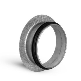 Atšaka ALNOR FBG-125, d125 mm, plokščia, su tarpine, cinkuota skarda