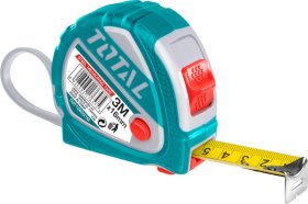 Ruletė TOTAL, 3m, 16 mm, TMT126031M