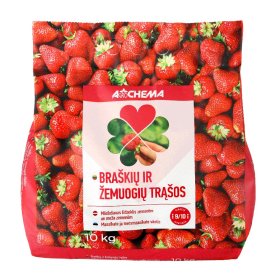 Trąšos braškėms ir žemuogėms AGROCHEMA, 10 kg