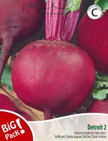 Daržovių sėklos, burokėliai raudonieji Detroit, 10 g., 07895, C