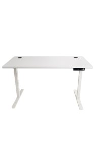 Reguliuojamo aukščio rašomasis stalas NOVELLY HOME, 120 x 60 cm, aukštis 72 - 118 cm, baltos sp., LT-66_1
