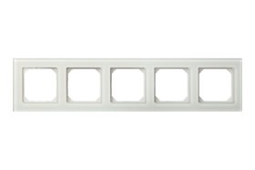 Rėmelis LIREGUS Epsilon, 5 vietų, matinės baltos sp., K14-245-05.E/WG