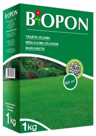 Trąšos granulėmis, vejoms BIOPON, 1 kg