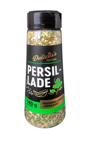 Prieskonių mišinys DELICIA`S SPICES, su jūros druska ir česnakais "Persillade", 140g