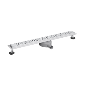 Metalinis dušo latakas DRAINY Bubble, 360°, 700 mm