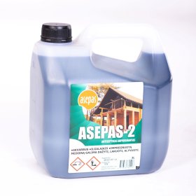 Antiseptikas lauko medienai ASEPAS, 3 l, saugo nuo grybų ir pelėsių, bei juos naikina