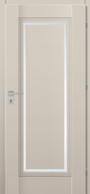 Laminuotos vidaus durys su užlaida VOSTER Varadero 10, dešininės, spl. Cashmere, 2030x744x40 mm