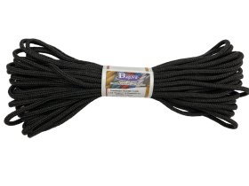 Pinta poliamidinė virvė DUGUVA, 6 mm, 10 m, baltos, geltonos, mėlynos, raudonos, žalios, juodos spalvos