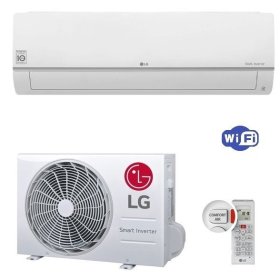 Oro kondicionierius - šilumos siurblys oras/oras LG DualCool Comfort, 3,5 kW, WiFi, inverterinis, baltos sp.