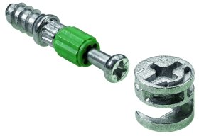 Ekscentrikas su sraigtu HETTICH, pak. 4 vnt. 12/20mm, 9100040