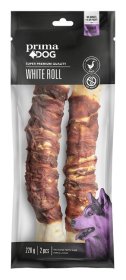 Skanėstas šunims PRIMADOG, baltas suktinis su antiena, 25cm, 2vnt, 220g