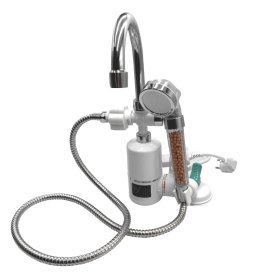 Dušo maišytuvas 170588, aukštu snapu su momentiniu šildytuvu