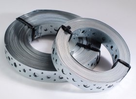 Montažinė perforuota juosta PVA, stačiakampė, 17 x 0,5 mm, 10 m