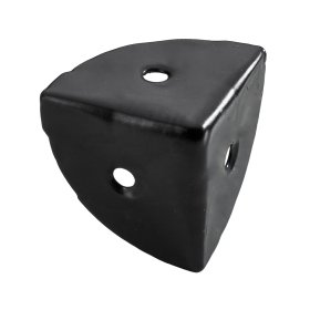 Dėžutės kampelis HETTICH, 28 x 28 x 28 mm, juodos sp., 9184431