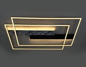 Pakabinamas LED šviestuvas BALTIK GAISMA PRD-C0789S-1090, 2 x 134W, 3000-6000K, 1090x680x75 mm