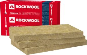 Akmens vata ROCKWOOL Superrock Premium, matmenys 100 x 610 x 1000 mm, 1 pak.- 4,88 m2,universalios vatos plokštės, 306671